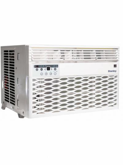 DANBY Window Air Conditioner: 250 sq ft, 6,000 BtuH, 115V AC, 5-15P, Cooling Only - Residential-Grade Window ACs for Cooling Only