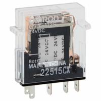 OMRON Safety Relays: Socket Mounted, 12V DC/24V DC, SPDT, 5 Pins/Terminals (MPN G7T-112S-DC24). Key specifications — Brand: OMRON; Base Type: Square; Contact Rating (AC): 2 A @ 240V (Resistive); Contact Rating (DC): 5 A @ 24V (Resistive); Mounting Style: Plug-In; Electrical Connection: Plug-In; Manufacturer Part Number: G7T-112S-DC24; Coil Voltage: 12V DC.