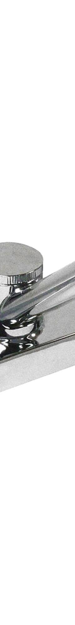 DOMINION FAUCETS Low Arc Kitchen Faucet: Silver, Plastic, Centerset, Deck, 3 Mounting Holes, Chrome (MPN 77-1205). Key specifications — Series: Silver; Brand: DOMINION FAUCETS.