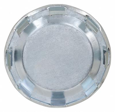 RACO Knockout Plug: 1 1/2 in For Conduit Size, Steel, Silver - Knockout Plugs