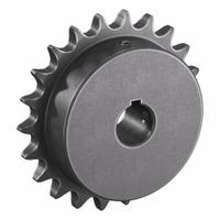 TSUBAKI Single Strand Sprocket: 40, For 1/2 in Chain Pitch, 3/4 in Bore Dia, 22 Teeth, Steel (MPN 40B22F-3/4). Key specifications — Brand: TSUBAKI.