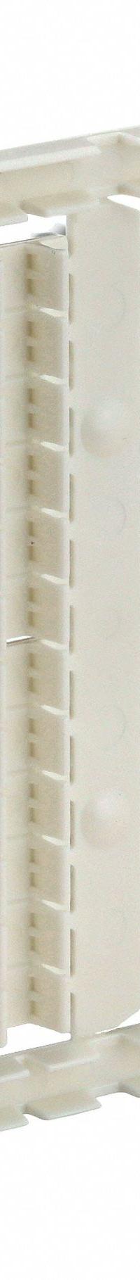 SCHNEIDER Marking Card: White, 0.24 in Wide Terminal Blocks (MPN NSYTRABPV5). Key specifications — Compatible Manufacturer Model Number: NSYTRV22; Marking: Blank; Compatible with Product Type: 0.24 in Wide Terminal Blocks; Brand: SCHNEIDER.