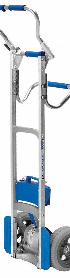 WESCO General Purpose Hand Truck: 375 lb Cap, Flow-Back, Aluminum, 10 in, Flat-Free, Flow-Back (MPN 274163). Key specifications — attr1344796: Flat Back; attr1344798: Aluminum; attr1344830: 4 hr; attr1344841: Absorbent Glass Mat (AGM); attr1344805: WESCO.