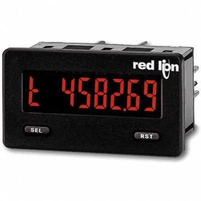 RED LION Preset Timer: 0 Display Span - Min, 999,999 Display Span - Max, 28 V AC - Temperature Digital Panel Meters