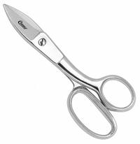 CLAUSS Shears: Right-Hand, 7 3/4 in Overall Lg, Serrated, Steel, Pointed, Silver (MPN 11113). Key specifications — attr308500: Steel; attr308502: Silver; attr308505: Right-Hand; attr308522: Thick and Tough Materials; attr324896: CLAUSS.
