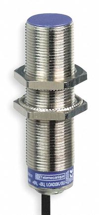 TELEMECANIQUE SENSORS Inductive Cylindrical Proximity Sensor: Non-Terminated Cable, Shielded, NPN (MPN XS518B1NAL2). Key specifications — Brand: TELEMECANIQUE SENSORS; AC Supply Voltage Rating: Not Rated; DC Supply Voltage Rating: 12-24V DC.