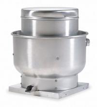 Centrifugal Upblast Exhaust Fan: Belt Drive, Includes Drive Pack, 1,260 cfm, ODP, 1/4 hp, 1-ph (MPN 800ZM9). Key specifications — Brand: DAYTON; Base Shape: Square; Assembly: Assembled; Motor Enclosure: Open Dripproof; Nameplate Voltage: 115/208-230V AC; For High-Static Pressure Applications: No; High-Efficiency Motor: No; Includes Drive Package: Yes.