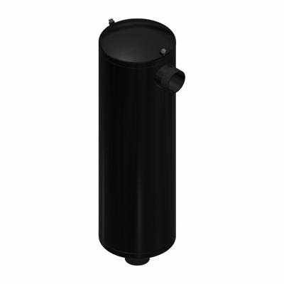 SOLBERG Discharge Silencer: Right Angle, 4 in NPT Inlet, 4 in NPI Outlet - Positive Displacement Blower Silencers