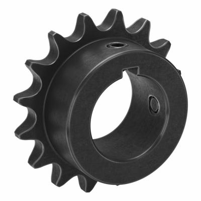 TRITAN Sprocket: 40, For 1/2 in Chain Pitch, 1 1/4 in Bore Dia, 16 Teeth, 2.563 in Pitch Dia - Size 40 Fixed-Bore Roller Chain Sprockets