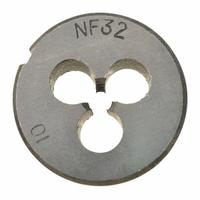 WESTWARD Alloy Steel Die, 10-32 UNF: CCT1060-43, Die