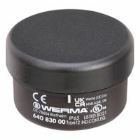 WERMA Terminal Element: Tower Light Mount, For KombiSIGN 71, 1 11/16 in Overall Ht, 64083000. Key specifications — Brand: WERMA; Compatible with Series: KombiSIGN 71; Connection Type: Screw Terminal; Housing Color: Black; IP Rating: IP65; Mounting Location: Pole Mount; Manufacturer Part Number: 64083000.