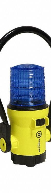 Lantern: 720 hr Run Time at Max. Brightness, 1 mi Max Beam, ABS, Yellow, Includes Batteries (MPN RH-BL2020M). Key specifications — Includes: Battaries (3) C Cell Alkiline; Brand: RAILHEAD GEAR; Battery Requirements - Broad: Includes C.