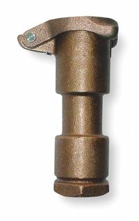 APPROVED VENDOR Quick Coupling Valve: 125 psi Max Working Pressure, 3/4" FNPT, 4 in Ht, 2 in Wd (MPN 4NDN8). Key specifications — Brand: APPROVED VENDOR; Connection: 3/4" FNPT; Material: Brass; Product Type: Quick Coupling Valve.