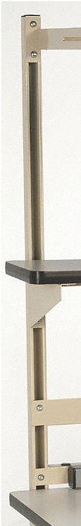 PRO-LINE Accessory Support: 1 5/8 in Overall Ht, 60 in Overall Wd, 1 5/8 in Overall Dp, Beige (MPN UR60). Key specifications — Includes Mounting Hardware: Yes; Frame Material: Steel; Color: Beige.
