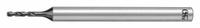 OSG Micro Drill Bit: 2.71 mm, 140° 4-Facet Point, TiAlN-Coated Carbide (MPN 48172271). Key specifications — attr1235719: 2.71 mm; attr1235722: 0.1067; attr1264838: Regular Spiral.