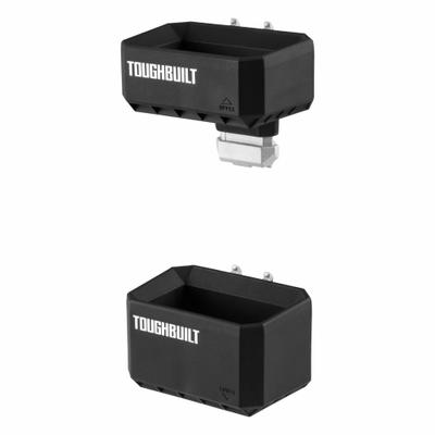 TOUGHBUILT Stacktech Tool Holder Accesssory: 4 3/8 in W x 3 5/16 in H x 3 11/16 in L - StackTech Accessory Attachments