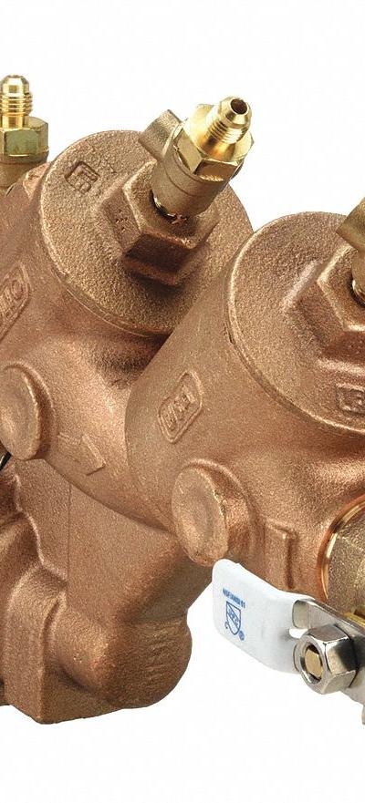 APOLLO Reduced Pressure Zone Backflow Preventer: 4A - Apollo RPZ Backflow Preventers