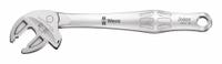 WERA Adjustable Wrench: Steel, Satin Chrome, 7 13/32 in Overall Lg, 5/8 in Jaw Capacity (MPN 05020103001). Key specifications — attr309359: Satin Chrome; attr324924: WERA; attr309358: Steel.