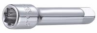 WESTWARD Socket Extension: 3/8 in Input Drive Size, 3/8 in Output Drive Size, 3 in Overall Lg, Std (MPN 53YV69). Key specifications — attr1204978: Not Insulated; attr1204980: Locking Not Included; attr1204984: WESTWARD; attr1204970: Chrome.