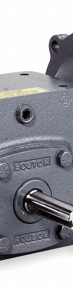 BOSTON GEAR Speed Reducer: 20:1, 88 RPM, 1 hp Input Max, 590 in-lb Output Max, Round, 56C, Any Angle (MPN F721-20-B5-G). Key specifications — attr665544: 56C; attr85418: BOSTON GEAR.