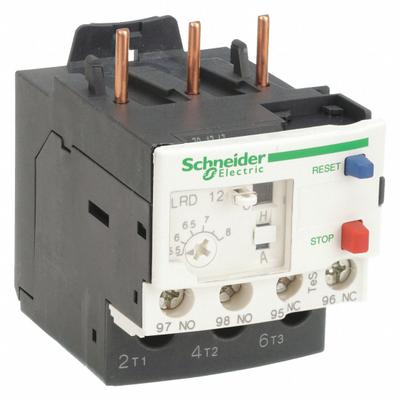 SCHNEIDER Overload Relay: Thermal Protection, 3 Poles, 1NO/1NC, Phase Loss Sensitivity - IEC Thermal Overload Relays