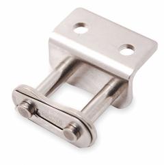 TSUBAKI Attachment Link: For Stainless Steel Roller Chains, A-2, 60, Single Strand, Plain, 5 PK (MPN 60ASA2CL). Key specifications — attr305132: Attachment; attr305112: TSUBAKI.