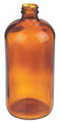 WHEATON Bottle: 1 L, Amber, 33-400 mm, No Closure, No Closure, Type III (MPN W216870). Key specifications — attr1370730: Amber; attr1370763: Soda Lime Glass; attr1370766: WHEATON; attr1370767: 33-400 mm; attr1370776: No; attr1370779: Type III.