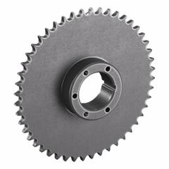 TSUBAKI Sprocket: For 60 Chain, 48 Teeth, 11.468 in Pitch Dia, 11.893 in Outside Dia, Steel (MPN 60Q48). Key specifications — Brand: TSUBAKI; Required Bushing Series: Q1.