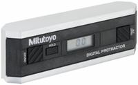 MITUTOYO Digital Protractor: -360°to 360°, +/-0.1° Accuracy, 0.1° Resolution, Aluminum, 6 in (MPN 950-317). Key specifications — attr1182192: 0.1°; attr1182193: Aluminum; attr1182194: +/-0.1°; attr1182197: Hold Function; attr1182199: LCD; attr1182218: MITUTOYO.