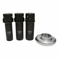 AME Automotive Socket Set: 1/2 in Drive Size, 3 Pieces, (3) 6-Point & 12-Point, Chrome Molybdenum (MPN 68000). Key specifications — attr1204429: AME; attr1204436: Spline; attr1204438: (3) 6-Point & 12-Point; attr1210036: 17 mm to 21 mm.