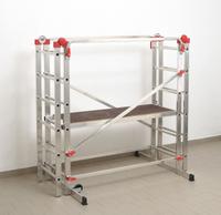 HAILO Scaffold: Aluminum, 7.6 ft, 23.6 in x 13.4 in, 331 lb Load Capacity (MPN 9459-501). Key specifications — Brand: HAILO; Height Adjustability: Fixed Height.