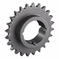 TSUBAKI Sprocket: For 60 Chain, 24 Teeth, 5.746 in Pitch Dia, 6.147 in Outside Dia, Steel (MPN 60BTL24). Key specifications — Brand: TSUBAKI; Required Bushing Series: 2012.