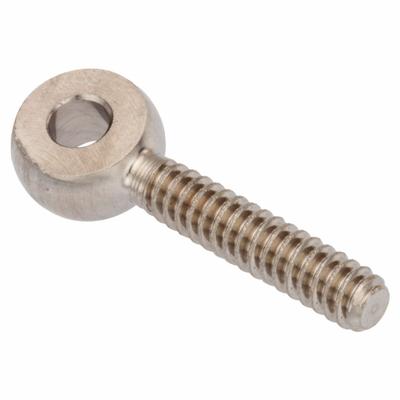 AMPG Fixed Rod End: Stainless Steel, Plain, 50 mm Hole Center-to-End Lg, Left Hand - Stainless Steel Male Threaded Fixed Rod Ends
