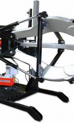 POSI LOCK Hydraulic Puller: 100 ton Capacity with Attachments, 100 ton Cylinder Nominal Capacity (MPN PTPH-100TDA). Key specifications — attr1281901: Double Acting; attr1281912: 115V AC; attr1281915: PTPH; attr98874: POSI LOCK; attr96739: Hydraulic Power Unit; attr1281911: High Tonnage Hydraulic Puller; attr1177737: Electric Pump.