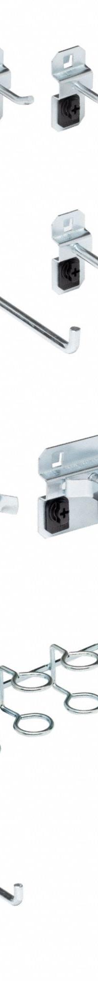 TRITON PRODUCTS Square Hole Pegboards: Square, 1/4 in Peg Hole Size, 36 in x 18 in x 9/16 in, Steel (MPN LB18-1GH-Kit). Key specifications — Material: Steel; Finish: Epoxy Powder Coated; Peg Hole Shape: Square; Includes: (1) Multi-Ring Tool Holder; Color: Gray; Brand: TRITON PRODUCTS.