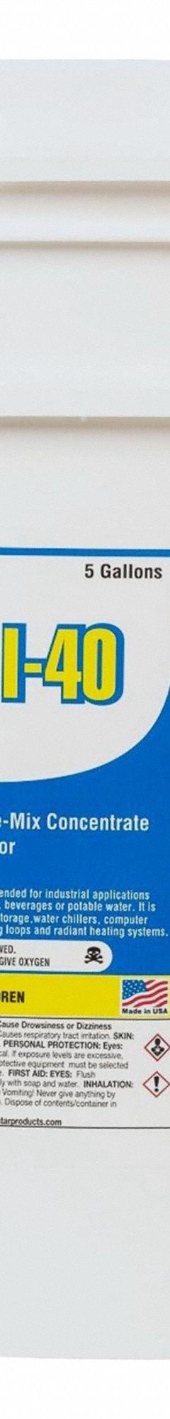 COMSTAR Frost Free I-40: Frost Free I-40, Not Food Safe, 40% Concentration, Clear, 5 gal Pail (MPN 35-799). Key specifications — Brand: COMSTAR; Series: Frost Free I-40.