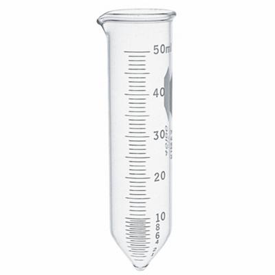 KIMBLE Centrifuge Tube: 50 mL, Centrifuge Tube, 29 mm Body Dia, 118 mm Overall Ht - Glass Centrifuge Tubes