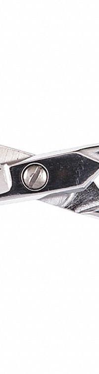 KLEIN TOOLS Scissors: Right-Hand, 5 1/4 in Overall Lg, Straight, Steel, Fine, Silver (MPN G405LR). Key specifications — attr308500: Steel; attr308502: Silver; attr308505: Right-Hand; attr308522: Fabric; attr324896: KLEIN TOOLS.