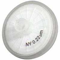 LABEXACT Syringe Filter: Non-Sterile, 0.22 um Pore Size, 100 mL Max Capacity - mL, 25 mm Housing Dia (MPN 12K960). Key specifications — Housing Material: Polypropylene; Inlet Connection Gender: Female; Inlet Connection Type: Female Luer Lock; Outlet Connection Gender: Male; Brand: LABEXACT; Compatible Product Type: Female Luer Lock Inlet; Filter Material: Nylon; Outlet Connection Type: Male Luer Slip.