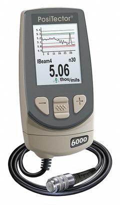 DEFELSKO Coating Thickness Gage: 60 mil Max Thick Measured, 0 mil Min Thick Measured, NIST, Digital (MPN FS3-E). Key specifications — Calibration Certificate Type: NIST; Display Type: Digital; Thickness Measurement Accuracy: +(0.05 mil + 1%) Up to 2 mil; +(0.1 mil + 1%)>2 mils; Brand: DEFELSKO; Includes: Carrying Case; Probe Style: Regular Cabled; For Body Style: Advanced.