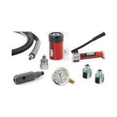 BVA HYDRAULICS Stroke Hollow Cylinder: 12 ton Cylinder Nominal Capacity, HC1202T, P352 (MPN SP3-1202T). Key specifications — attr96685: CB1438; attr98870: BVA HYDRAULICS; attr96682: 1-1/2 in; attr96683: HC1202T; attr96684: P352; attr1160276: Pump and Cylinder Set.