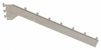 ECONOCO Tubing Waterfall: Single, 1 in Slot Spacing, 1/2 in Slot Lg, 1/2 in x 17 in x 1 1/2 in (MPN RLT/7B). Key specifications — Product Type: Rectangular Tubing Waterfall; Color: Silver; For Display Type: Recessed Heavy-Duty 1/8 in Thick Slotted Standards; Material: Steel; Duty Rating: Heavy Duty; Brand: ECONOCO; Finish: Chrome; Mounting Type: Hanging.
