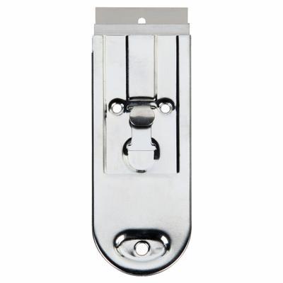 WESTWARD Scraper: Bld. Mat. Carbon Steel, Hdl. Mat. Steel, Stiff - Razor Scrapers