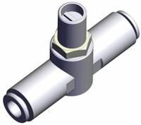 SMC Speed Controller: In-Line Fitting, Screwdriver Slot, 1/4 in Valve Body Size, Meter Out, 1/4 in (MPN AS2051F-07T). Key specifications — attr947203: Brass/PBT; attr947205: SMC.