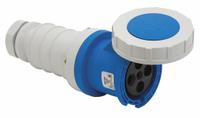 BRYANT Pin and Sleeve Connector: Blue, 120/208V AC, Three Phase, 60 A, 4 Pole, 5 Wire, IEC Grounding (MPN BRY560C9W). Key specifications — Brand: BRYANT.