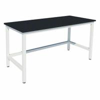 Heavy Duty Table: 24 in Overall Wd, 36 in Overall Ht, 4 ft Overall Lg, Phenolic, Petal White, Steel (MPN GRHD-4824-FP-2). Key specifications — Brand: INSTOCK; Countertop Material: Phenolic.