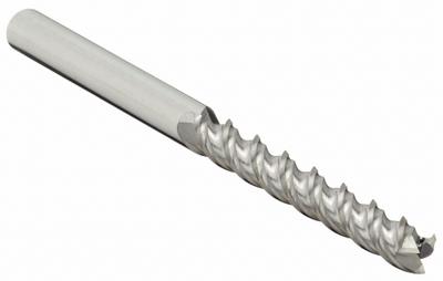 APPROVED VENDOR Square End Mill: Carbide, 3 Flute, 5/16" Mill Dia, 2" LOC, 4" OAL (MPN 273-314000) - Carbide Square End Mills for Aluminum