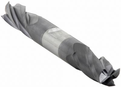 YG-1 Square End Mill: Carbide, TiAlN Coated, Double End, 4 Flute, 7/16" Mill Dia - Double-End Carbide Square End Mills