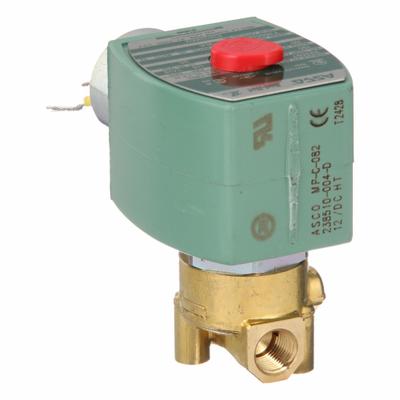 REDHAT Solenoid Valve: 2-Way, Normally Closed, 1/8 in Pipe Size, 12V DC, High Flow - 2-Way/2-Position, Normally Closed Solenoid Valves