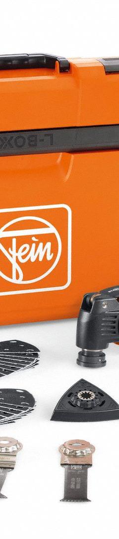 FEIN Oscillating Tool: 10,000 to 19,500, 2° Oscillation Angle, 4.2 A Current, 14 3/16 in Tool Lg (MPN MM 700 Max Top). Key specifications — attr1255112: FEIN; attr1255090: 10,000 to 19,500; attr1255081: Yes.